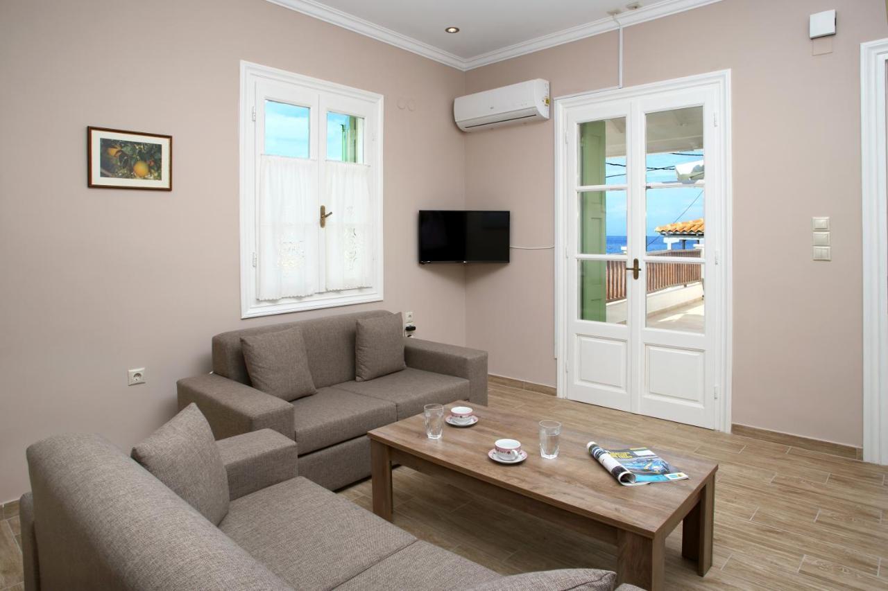 Lagadi Luxury Sea Side Apartamento Áyios Nikítas Exterior foto